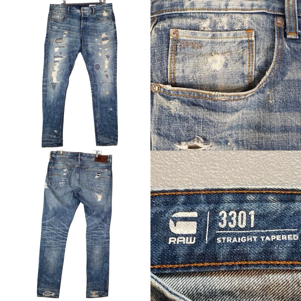 G-Star Blue Straight Men's Jeans